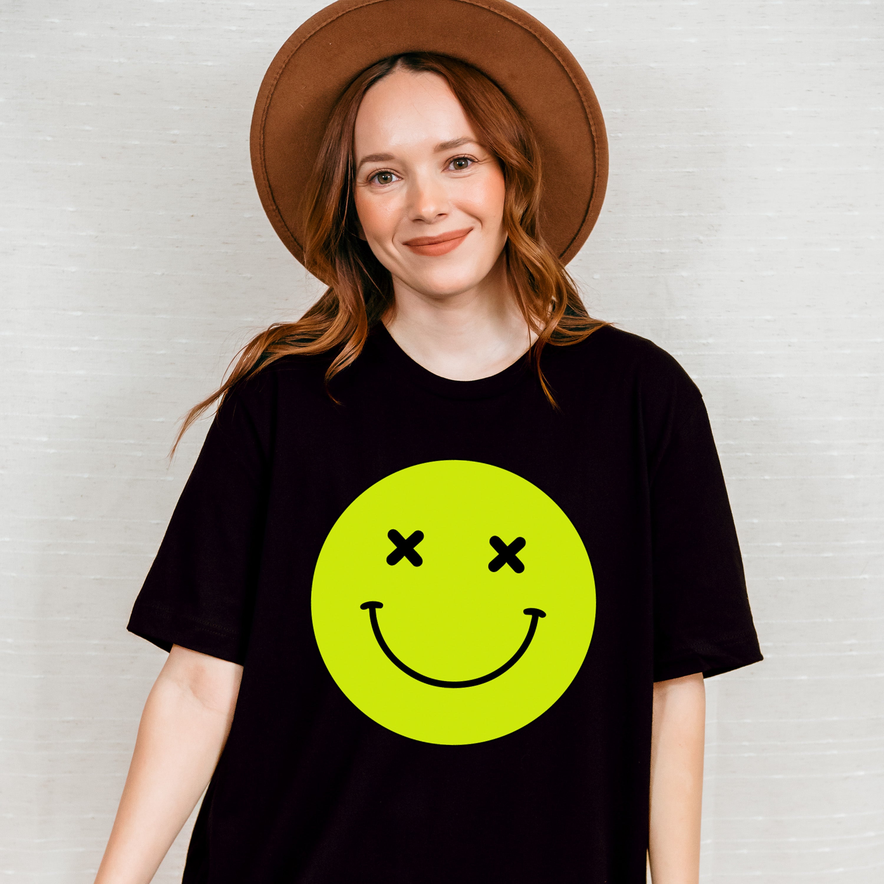X Eyes Smiley Good Vibes Theme T-shirt, Hoodie, Sweatshirt