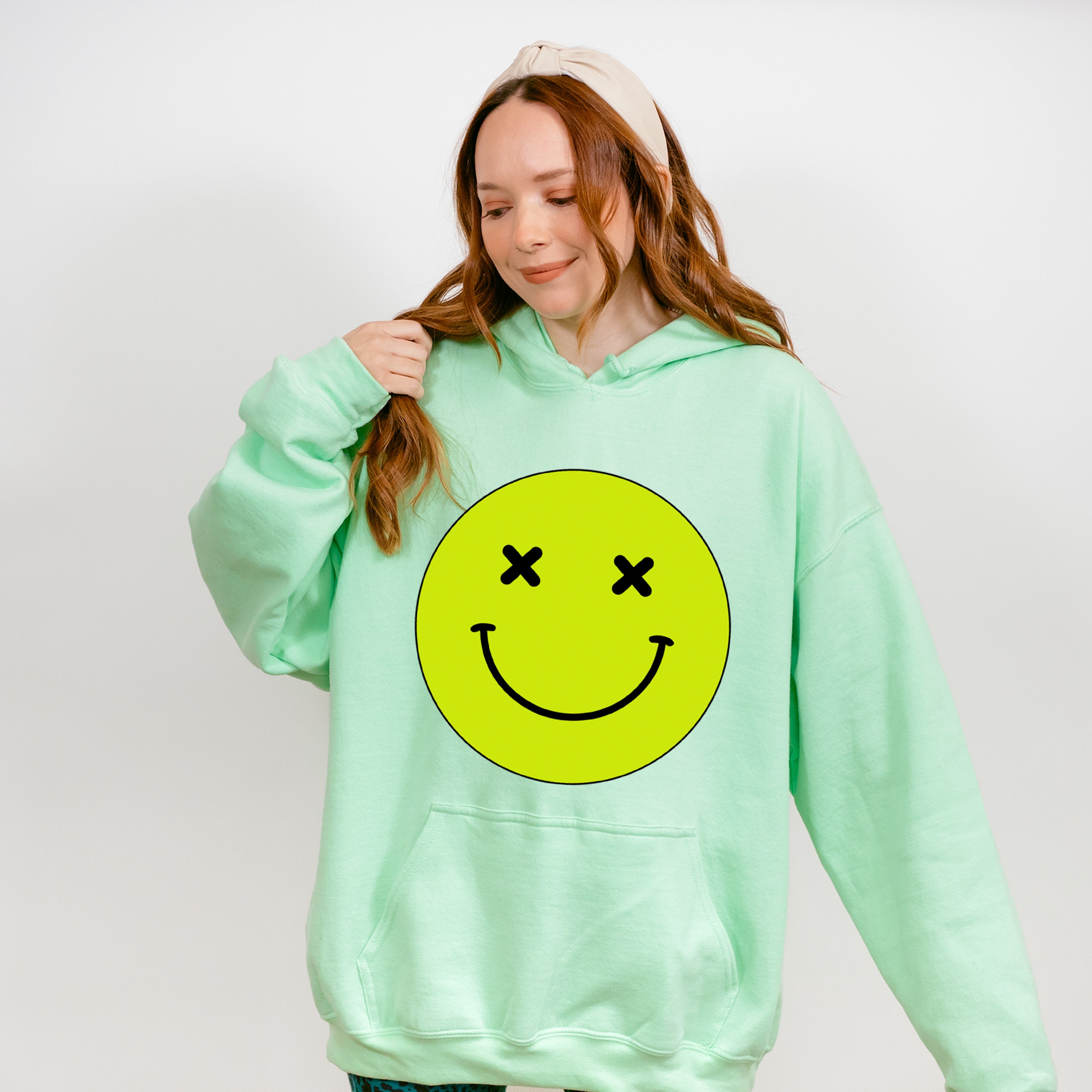 X Eyes Smiley Good Vibes Theme T-shirt, Hoodie, Sweatshirt