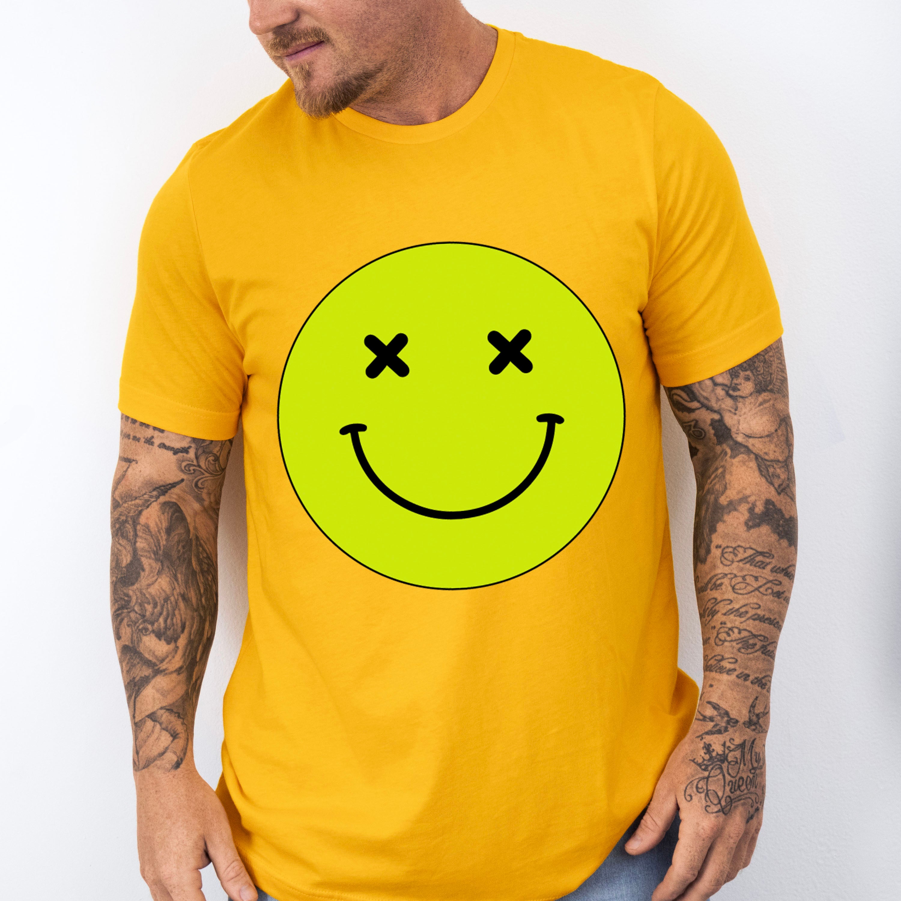 X Eyes Smiley Good Vibes Theme T-shirt, Hoodie, Sweatshirt