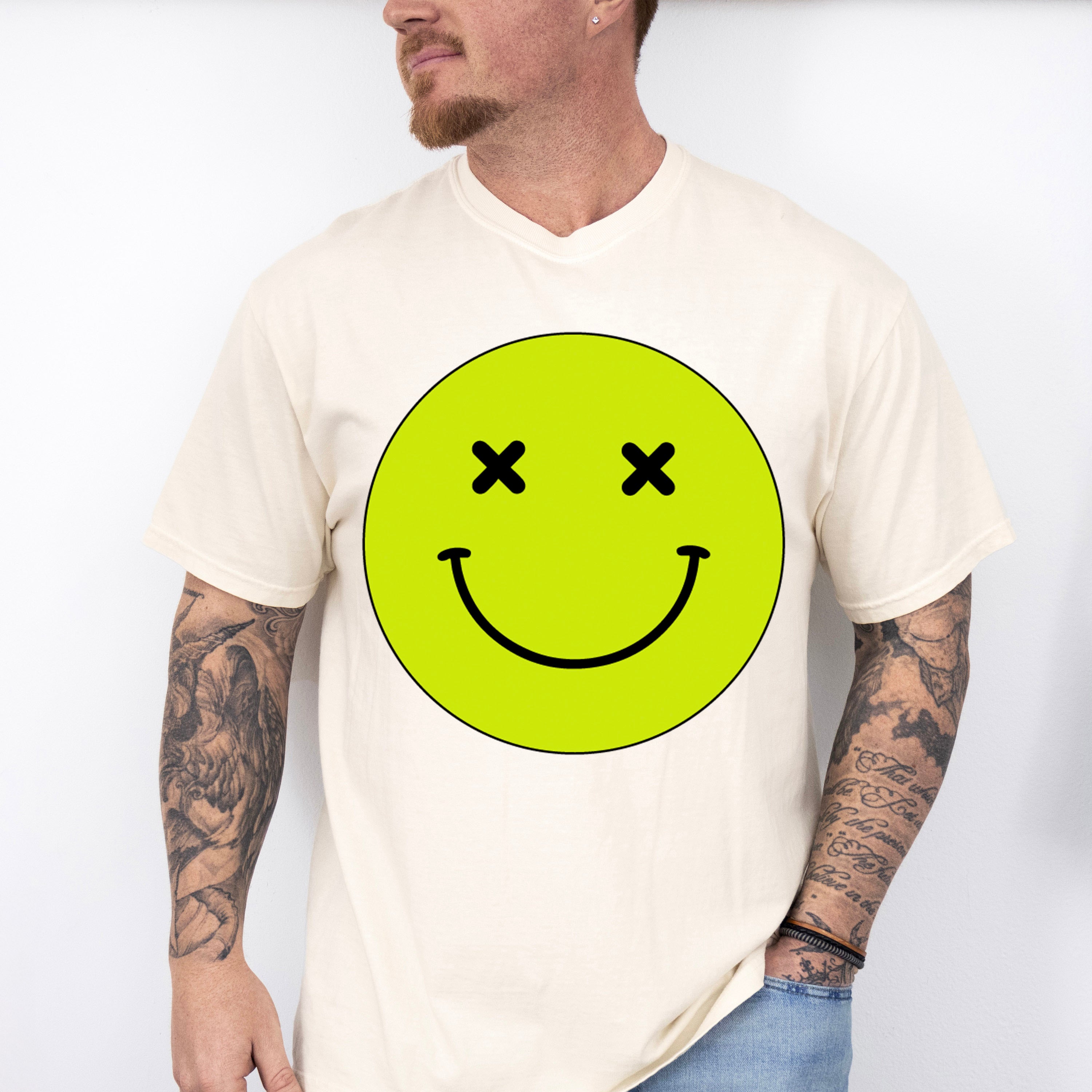 X Eyes Smiley Good Vibes Theme T-shirt, Hoodie, Sweatshirt