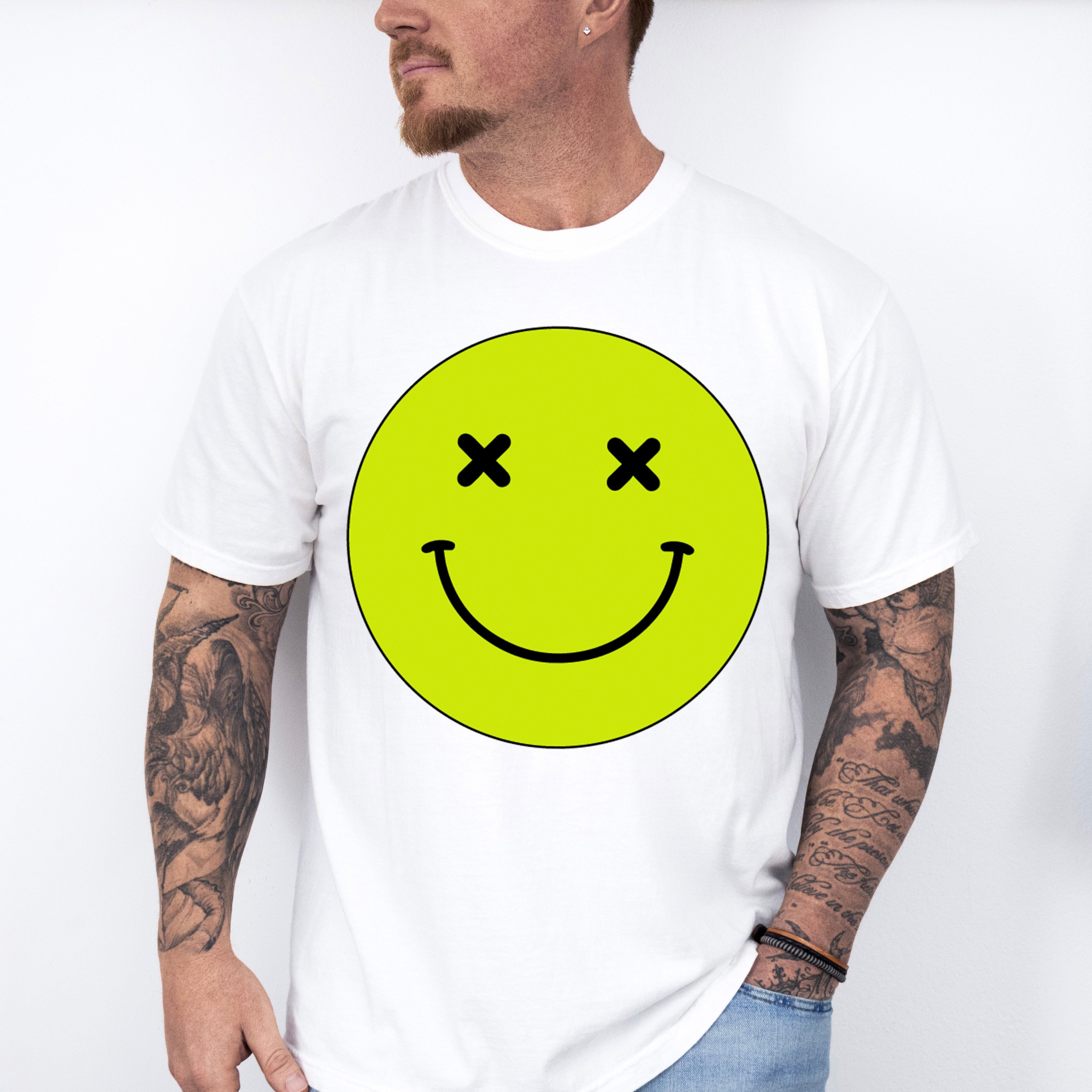 X Eyes Smiley Good Vibes Theme T-shirt, Hoodie, Sweatshirt