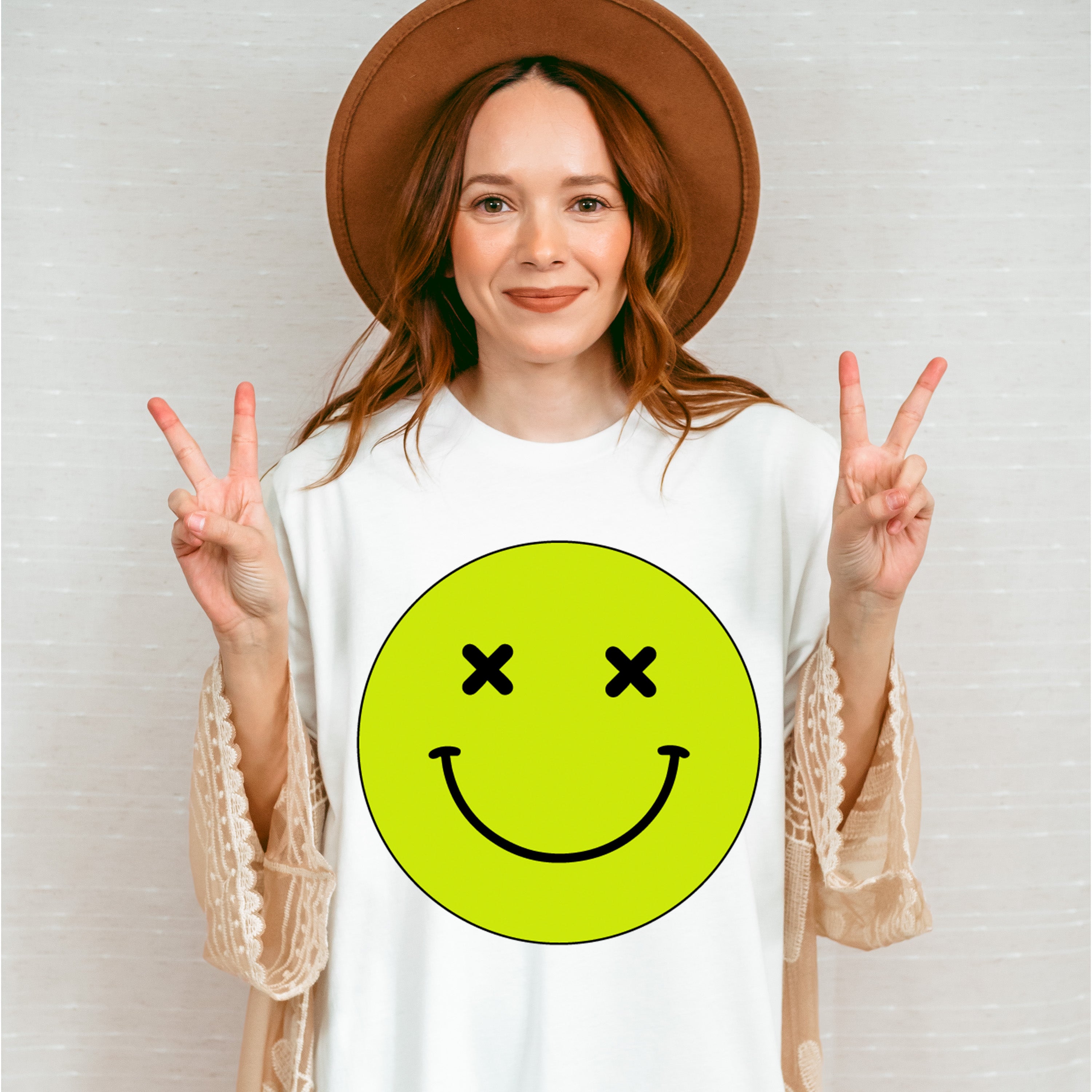 X Eyes Smiley Good Vibes Theme T-shirt, Hoodie, Sweatshirt