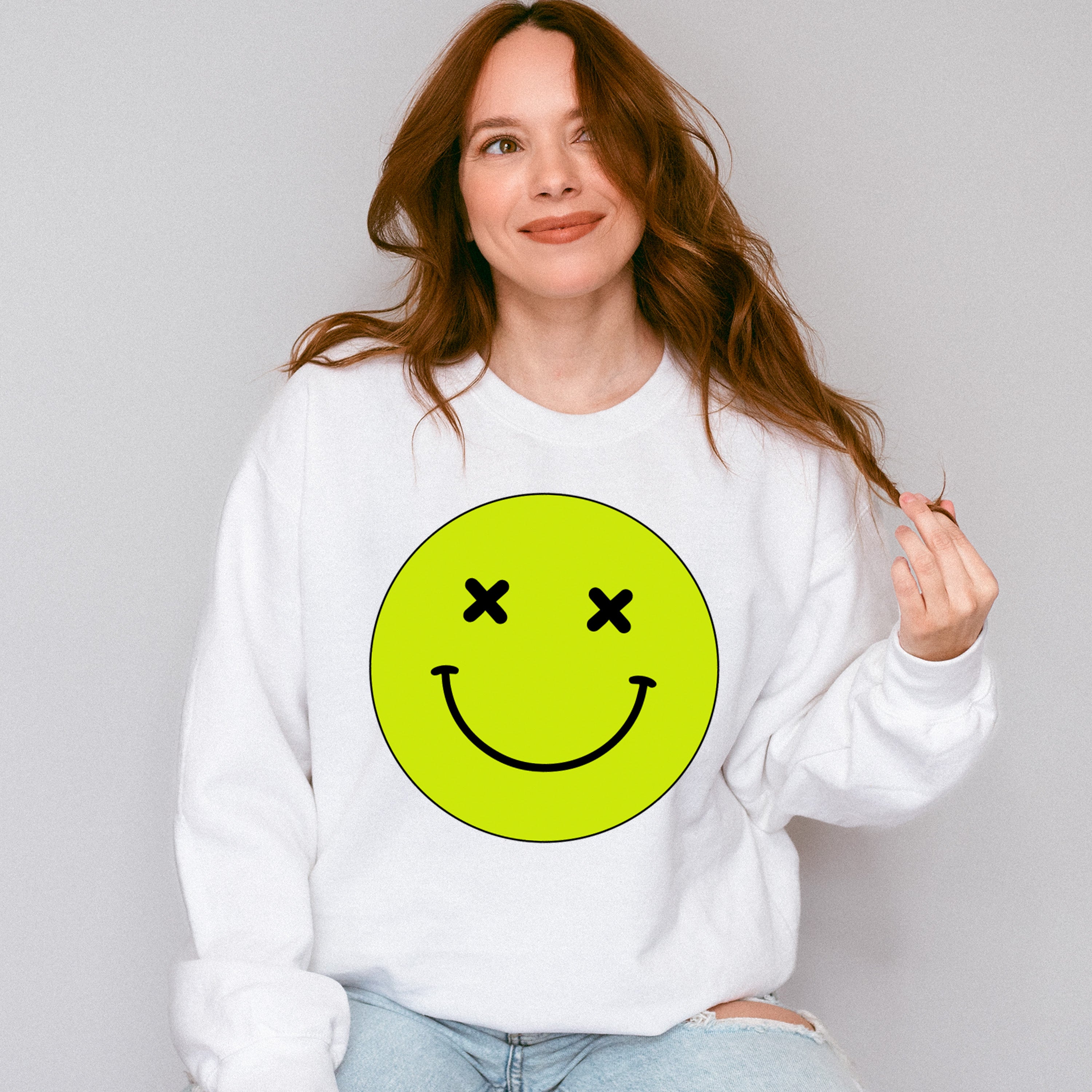 X Eyes Smiley Good Vibes Theme T-shirt, Hoodie, Sweatshirt