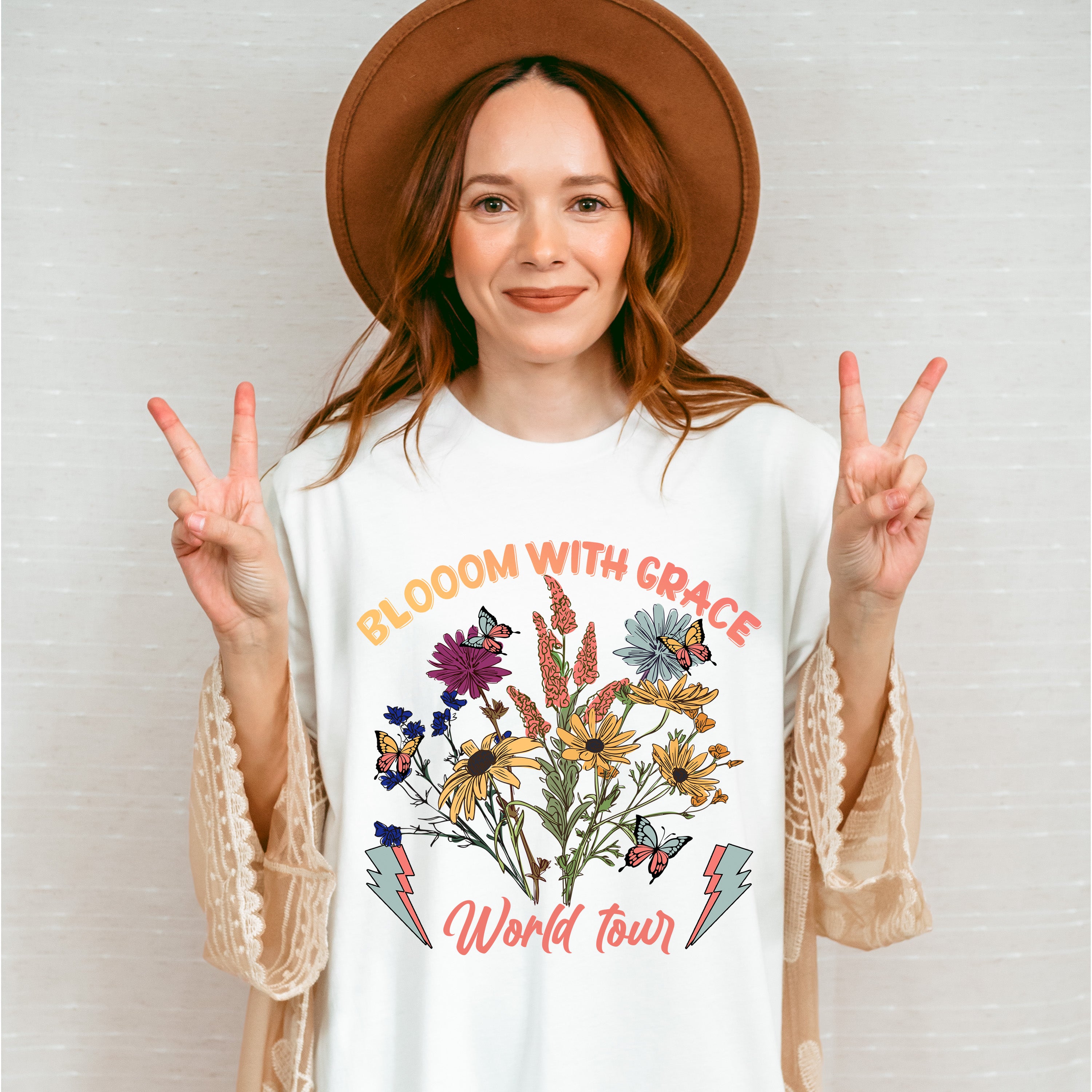 Bloom With Grace Good Vibes Theme T-shirt, Hoodie, Sweatshirt
