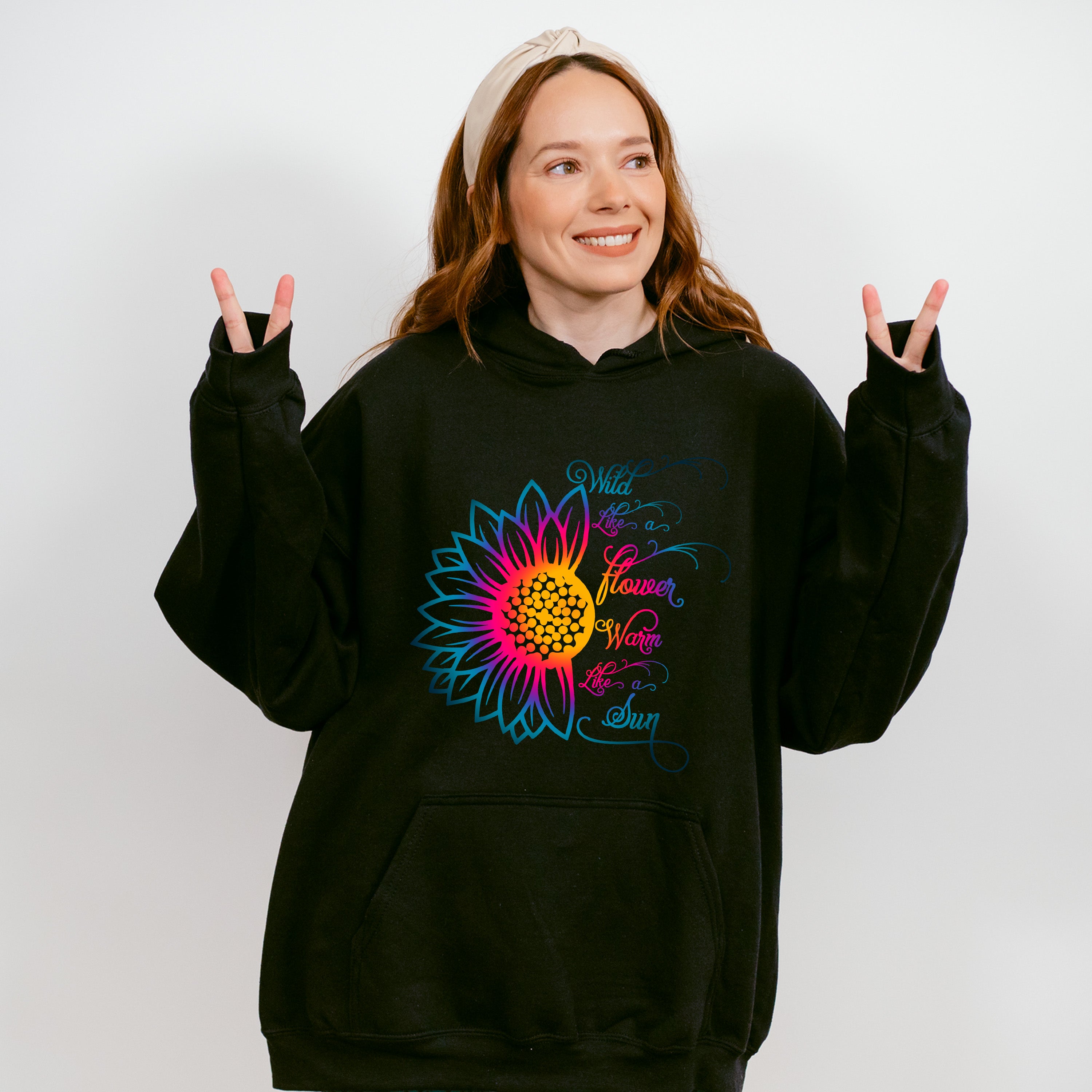 Wild Like A Flower Warm Like The Sun Good Vibes Theme T-shirt, Hoodie, Sweatshirt