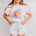 Wild Like A Flower Warm Like The Sun Good Vibes Theme T-shirt, Hoodie, Sweatshirt