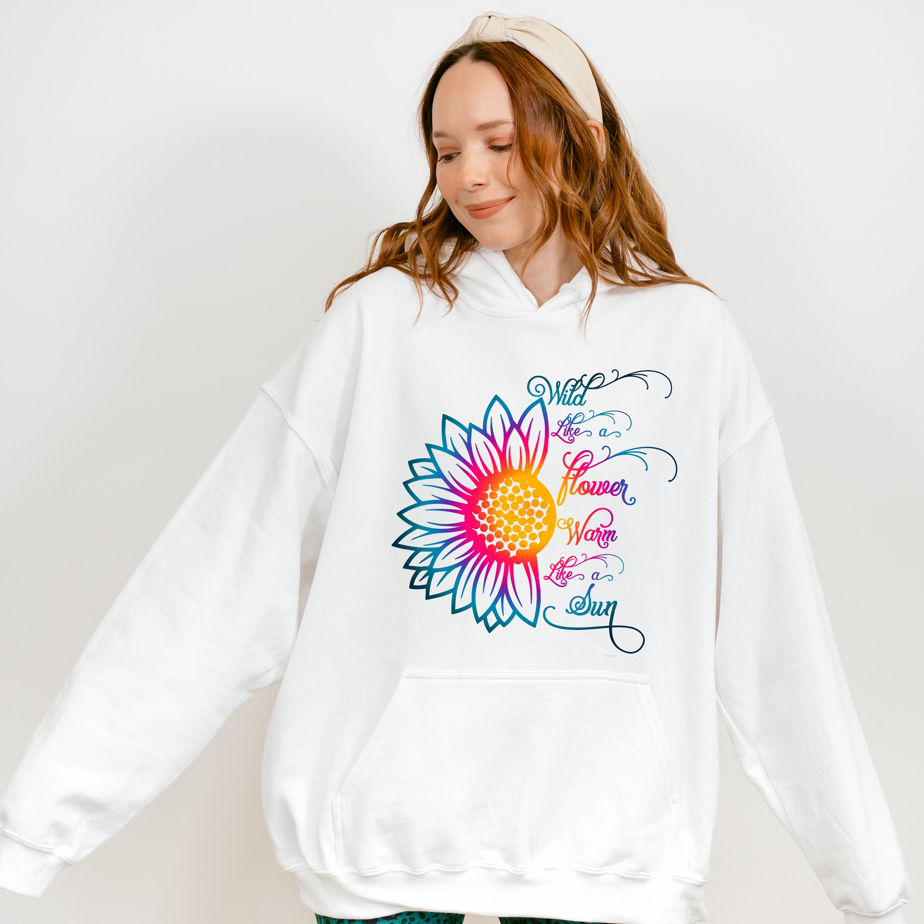 Wild Like A Flower Warm Like The Sun Good Vibes Theme T-shirt, Hoodie, Sweatshirt