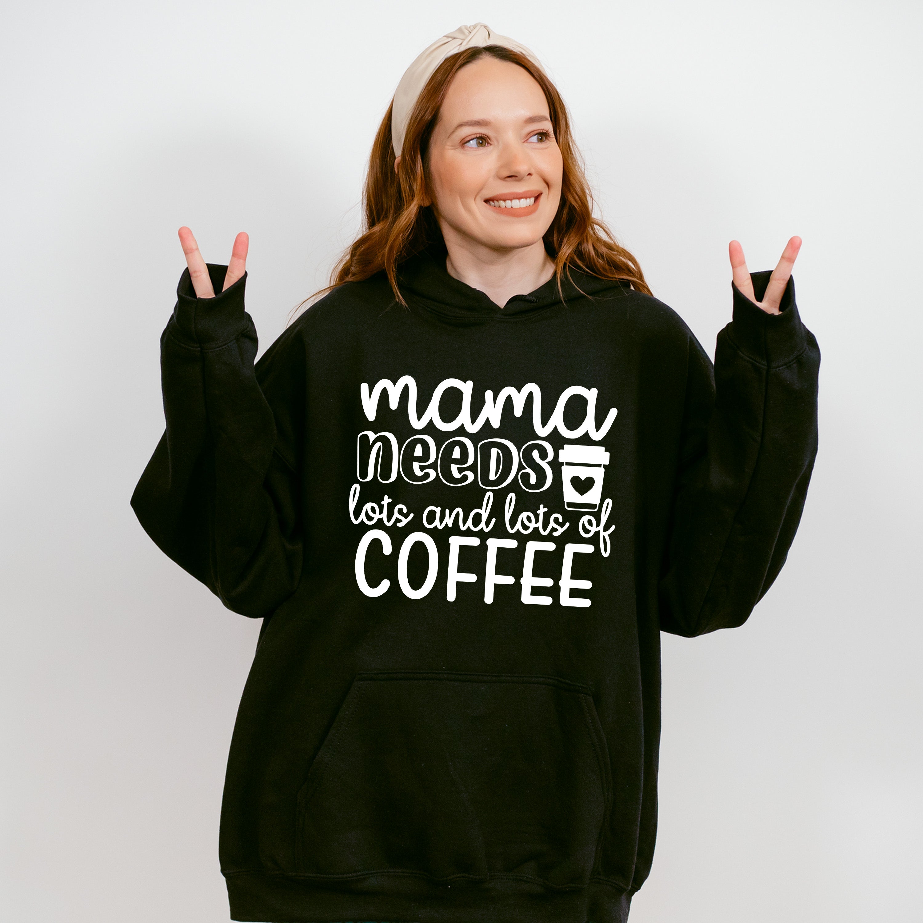 Mama Needs Coffee Mother's Day Unisex Crewneck T-Shirt Sweatshirt Hoodie