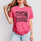 Mama Needs Coffee Mother's Day Unisex Crewneck T-Shirt Sweatshirt Hoodie