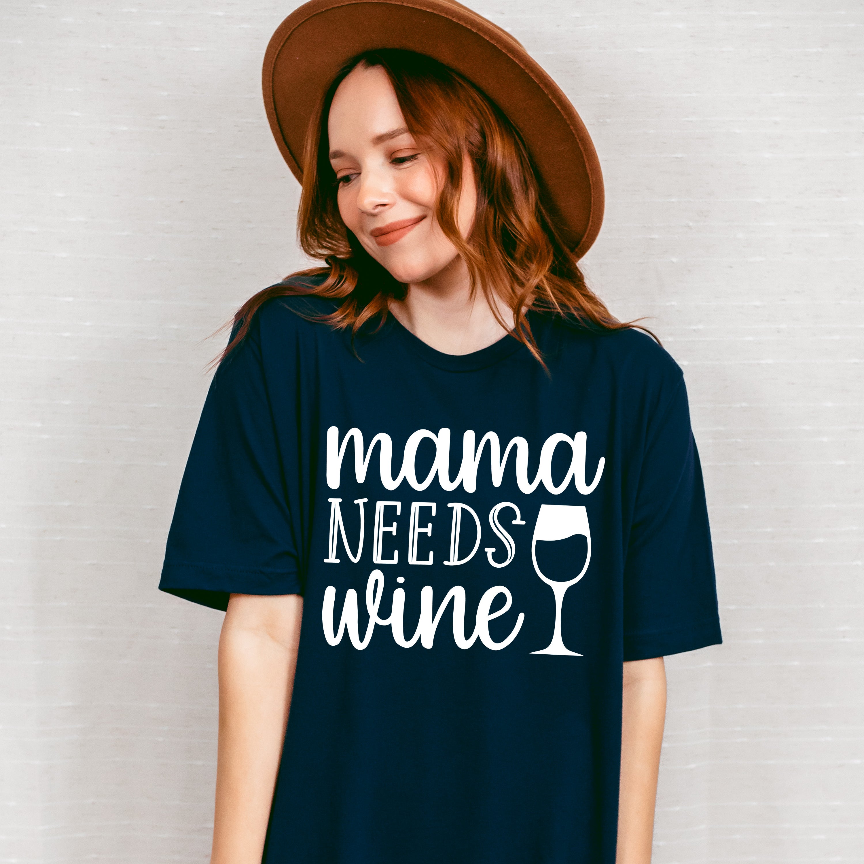 Mama Needs Wine Mother's Day Unisex Crewneck T-Shirt Sweatshirt Hoodie