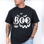 Halloween Boo pumpkin smile face design - Halloween Unisex Crewneck T-Shirt Sweatshirt Hoodie