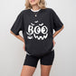 Halloween Boo pumpkin smile face design - Halloween Unisex Crewneck T-Shirt Sweatshirt Hoodie