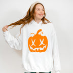 Orange Pumpkin Design - Halloween Unisex Crewneck T-Shirt Sweatshirt Hoodie