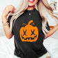 Orange Pumpkin Design - Halloween Unisex Crewneck T-Shirt Sweatshirt Hoodie