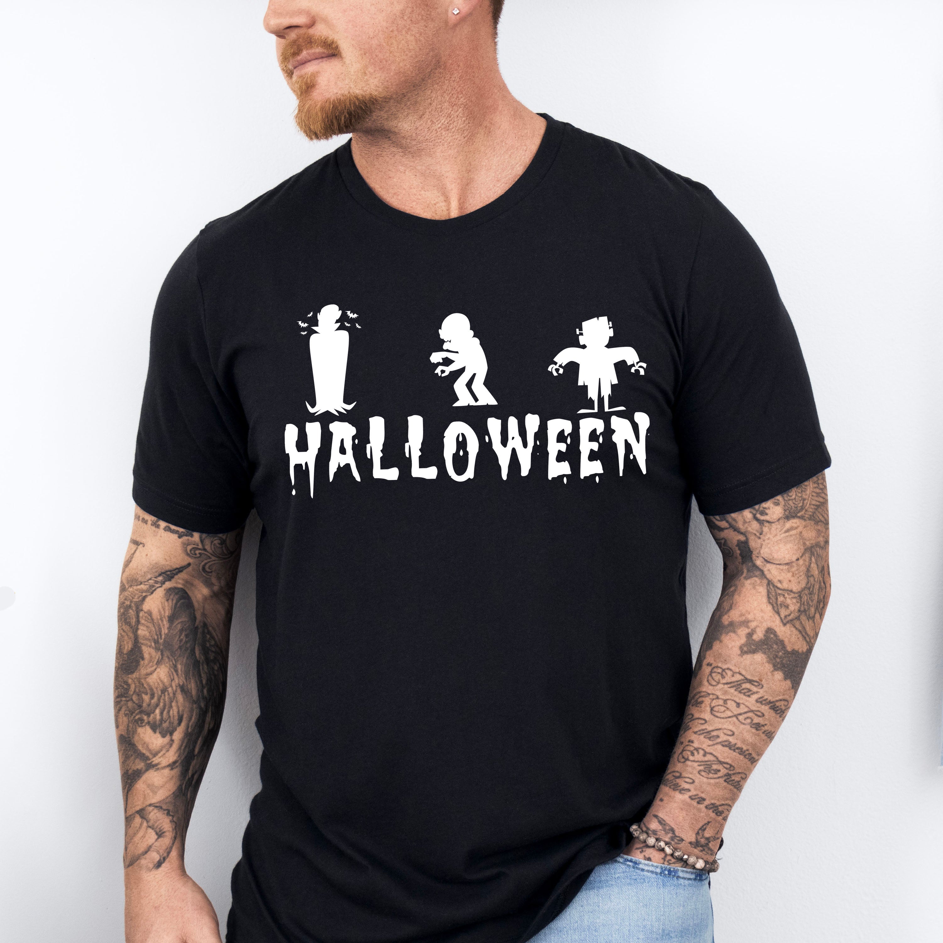 Halloween Design - Halloween Unisex Crewneck T-Shirt Sweatshirt Hoodie