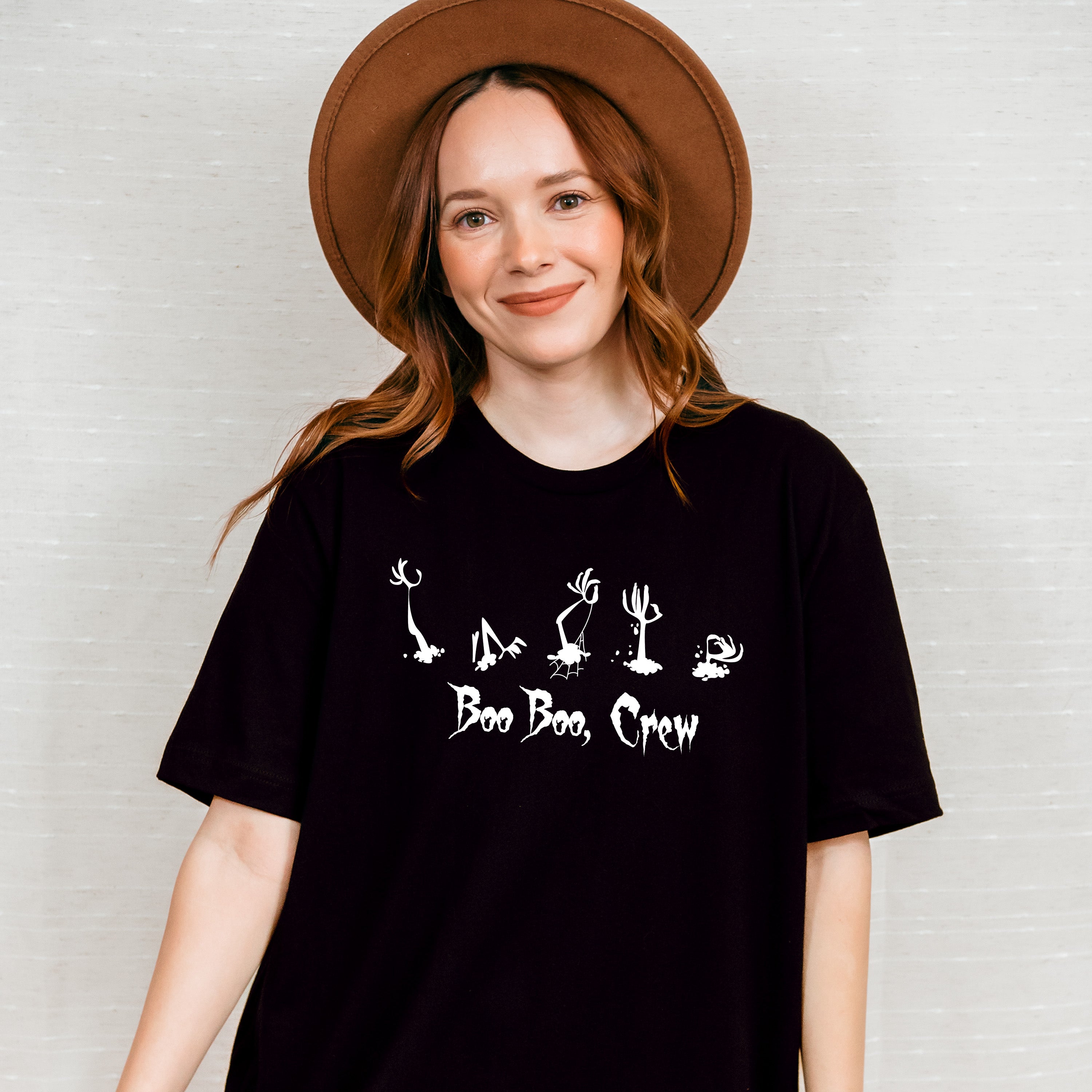 Boo Boo Crew Design - Halloween Unisex Crewneck T-Shirt Sweatshirt Hoodie