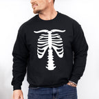 Halloween Skeleton Design - Halloween Unisex Crewneck T-Shirt Sweatshirt Hoodie