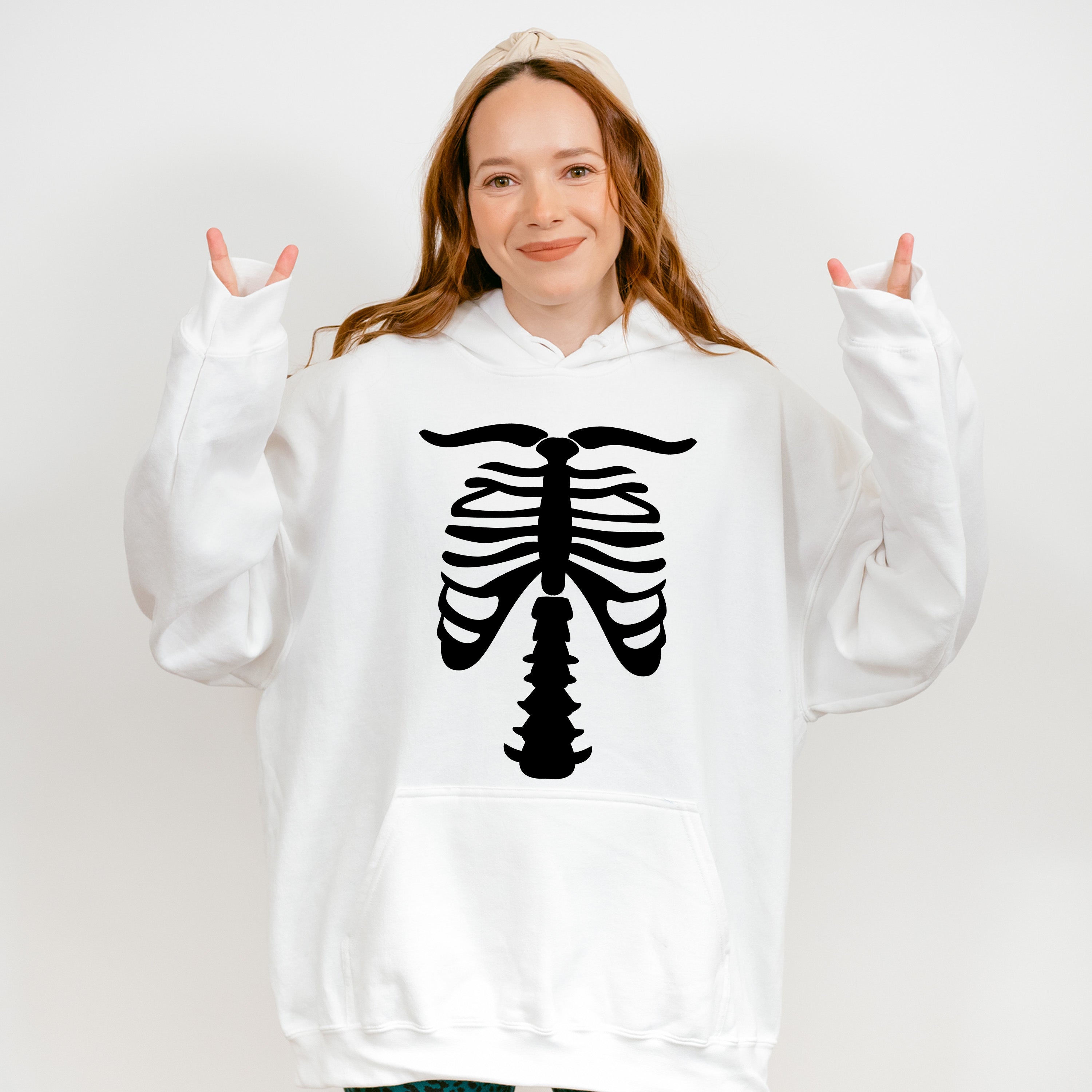 Halloween Skeleton Design - Halloween Unisex Crewneck T-Shirt Sweatshirt Hoodie