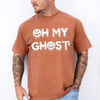 Oh My Ghost Design - Halloween Unisex Crewneck T-Shirt Sweatshirt Hoodie