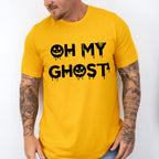 Oh My Ghost Design - Halloween Unisex Crewneck T-Shirt Sweatshirt Hoodie