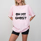 Oh My Ghost Design - Halloween Unisex Crewneck T-Shirt Sweatshirt Hoodie