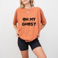 Oh My Ghost Design - Halloween Unisex Crewneck T-Shirt Sweatshirt Hoodie