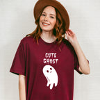 Cute Ghost Design - Halloween Unisex Crewneck T-Shirt Sweatshirt Hoodie