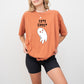 Cute Ghost Design - Halloween Unisex Crewneck T-Shirt Sweatshirt Hoodie