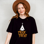 Trick or Treat Design - Halloween Unisex Crewneck T-Shirt Sweatshirt Hoodie