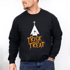 Trick or Treat Design - Halloween Unisex Crewneck T-Shirt Sweatshirt Hoodie