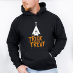 Trick or Treat Design - Halloween Unisex Crewneck T-Shirt Sweatshirt Hoodie
