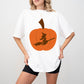 Pumpkin Witch Design - Halloween Unisex Crewneck T-Shirt Sweatshirt Hoodie