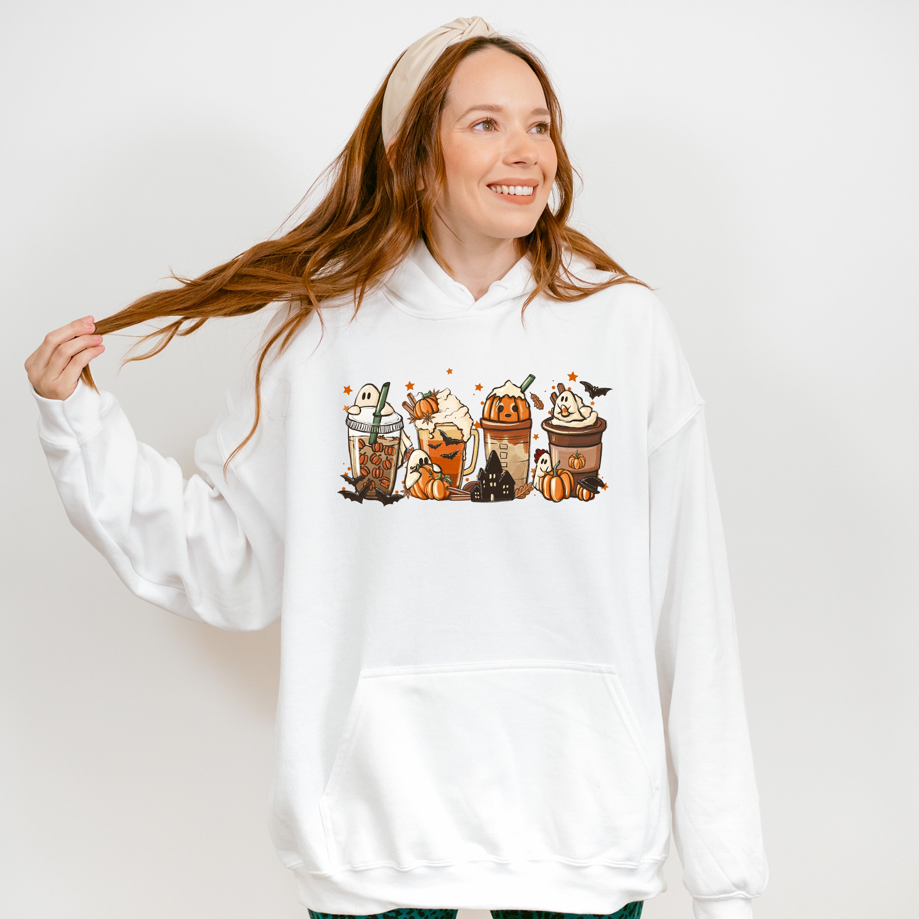 Halloween Coffee Design - Halloween Unisex Crewneck T-Shirt Sweatshirt Hoodie