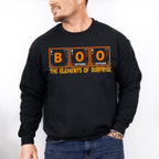 BOO The Elements Of Surprise Design - Halloween Unisex Crewneck T-Shirt Sweatshirt Hoodie