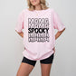 Halloween Spooky Mama design - Halloween Unisex Crewneck T-Shirt Sweatshirt Hoodie