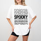 Halloween Spooky Mama design - Halloween Unisex Crewneck T-Shirt Sweatshirt Hoodie