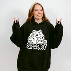 Halloween Spooky Ghost Design - Halloween Unisex Crewneck T-Shirt Sweatshirt Hoodie
