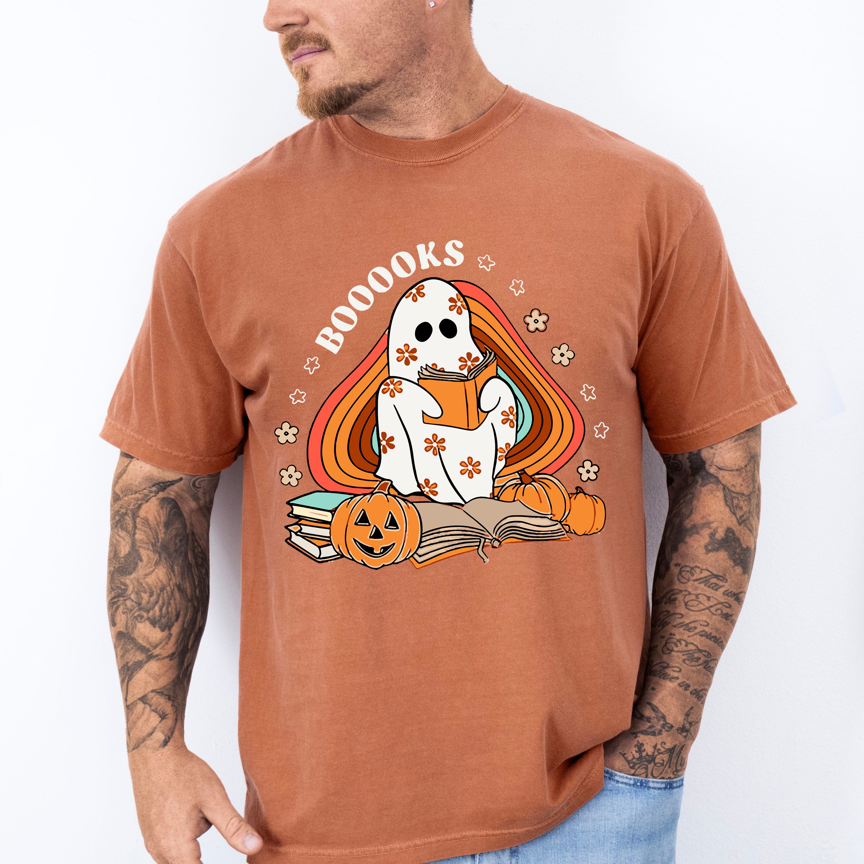 Halloween Boooks Design - Halloween Unisex Crewneck T-Shirt Sweatshirt Hoodie