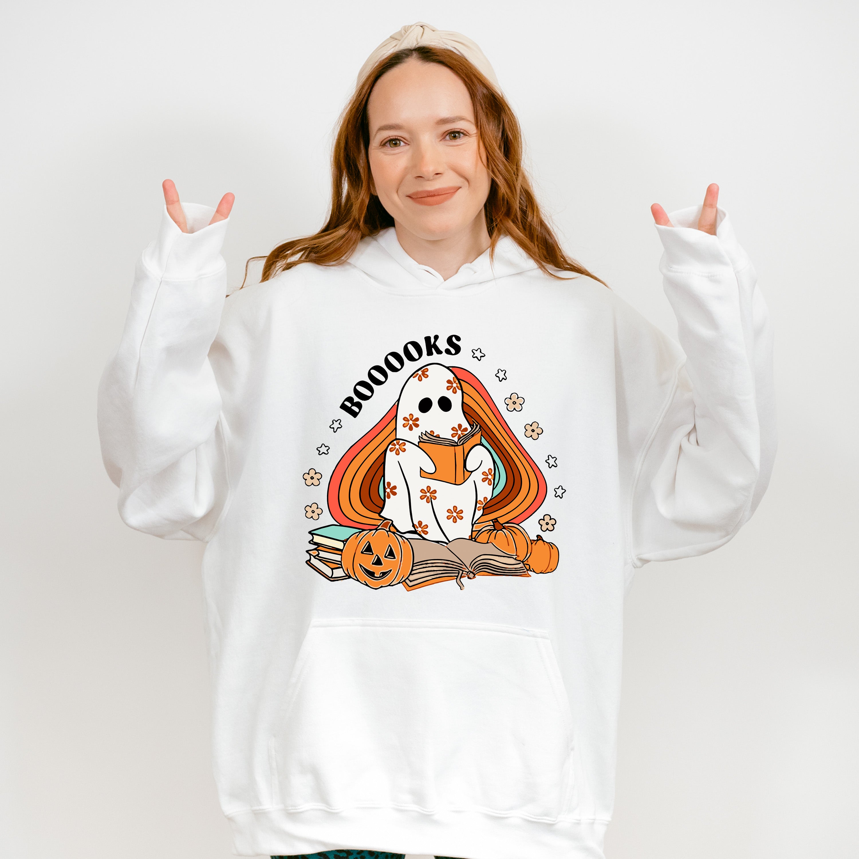 Halloween Boooks Design - Halloween Unisex Crewneck T-Shirt Sweatshirt Hoodie