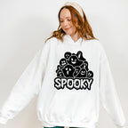 Halloween Spooky Ghost Design - Halloween Unisex Crewneck T-Shirt Sweatshirt Hoodie