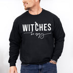 Halloween Witches Be Crazy Design - Halloween Unisex Crewneck T-Shirt Sweatshirt Hoodie
