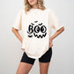 Halloween Boo pumpkin smile face design - Halloween Unisex Crewneck T-Shirt Sweatshirt Hoodie