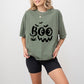 Halloween Boo pumpkin smile face design - Halloween Unisex Crewneck T-Shirt Sweatshirt Hoodie