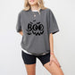 Halloween Boo pumpkin smile face design - Halloween Unisex Crewneck T-Shirt Sweatshirt Hoodie