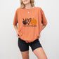 Halloween Peace Love Pumpkin Design - Halloween Unisex Crewneck T-Shirt Sweatshirt Hoodie