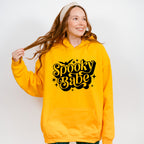 Halloween Spooky Bat Babe Design - Halloween Unisex Crewneck T-Shirt Sweatshirt Hoodie