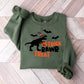 Halloween trick rawr treat tyrannosaurus t-rex dinosaur - Halloween Unisex Crewneck T-Shirt Sweatshirt Hoodie