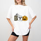 Halloween Boo Spider Design - Halloween Unisex Crewneck T-Shirt Sweatshirt Hoodie