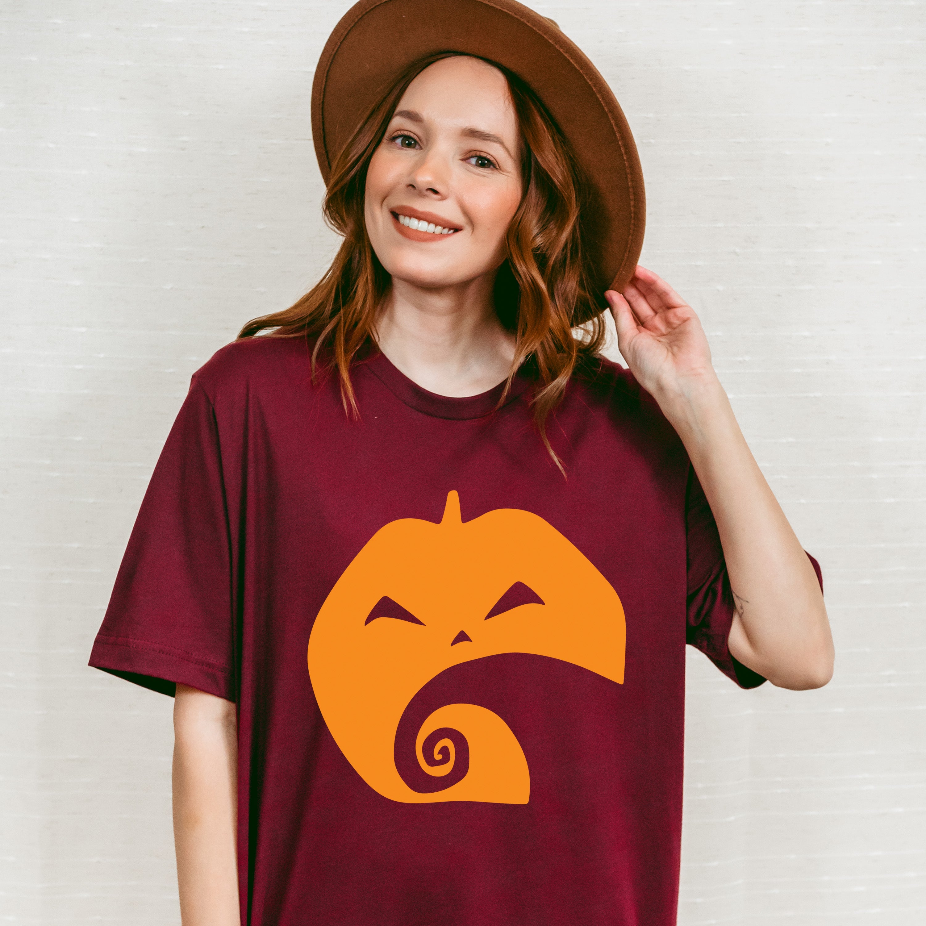 Halloween Pumpkin Face Design - Halloween Unisex Crewneck T-Shirt Sweatshirt Hoodie