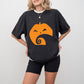 Halloween Pumpkin Face Design - Halloween Unisex Crewneck T-Shirt Sweatshirt Hoodie